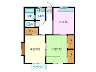 アンシャンテ大島の物件間取画像